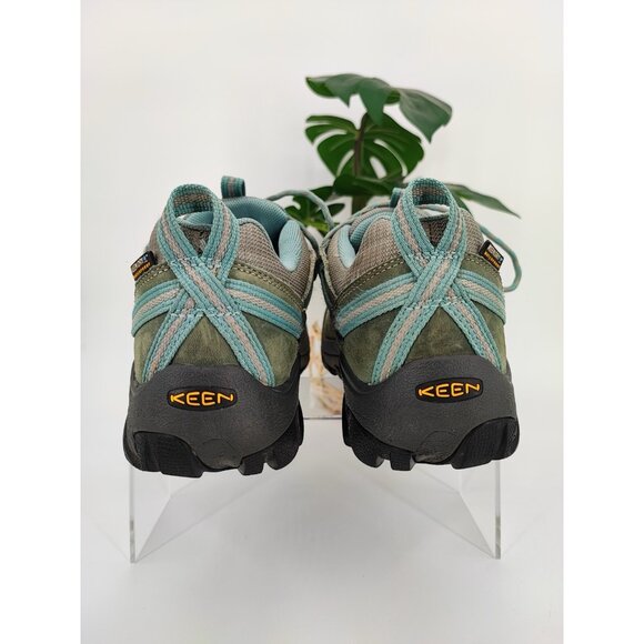 KEEN Targhee II Waterproof Women's Size 8 Leather Green Hiking Shoes Athletic - Picture 3 of 9